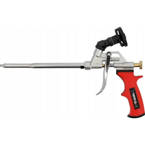 Pistol de aplicare spuma poliuretanica Yato YT-67424, lungime 315mm, recipient mobil, maner TPR