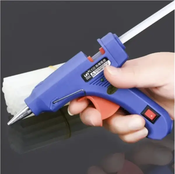 Pistol lipire la cald cu baton silicon 7-8 mm,preincalzire la cald, 20W