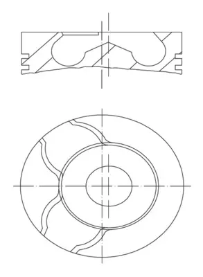 Piston MAHLE 010 15 00
