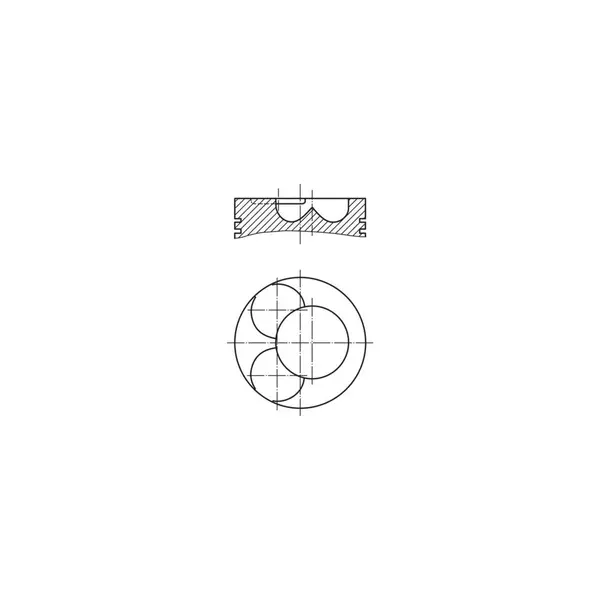 Piston MAHLE 028 07 00