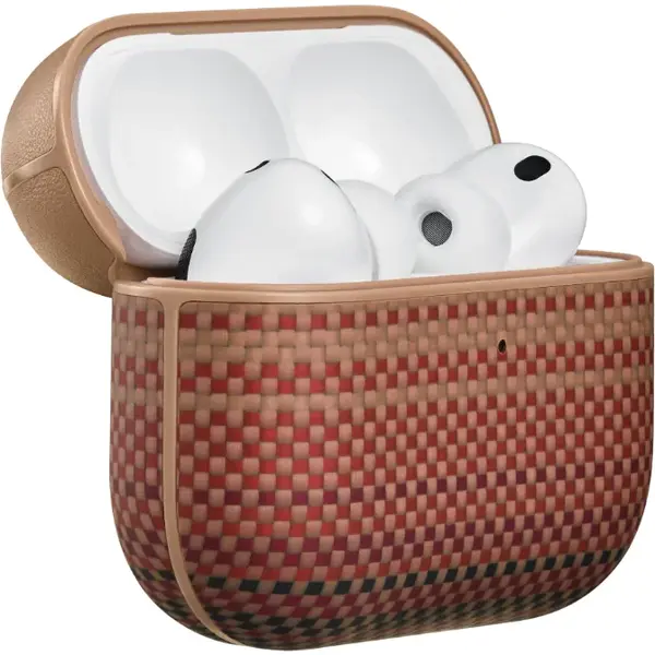 Pitaka Carcasa Pitaka pentru AirPods Pro 3, Fibra de Aramida, Sunset