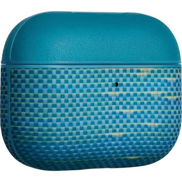 Pitaka Carcasa Pitaka pentru Airpods Pro 3, Fibra de Aramida, Golden Glint Albastru