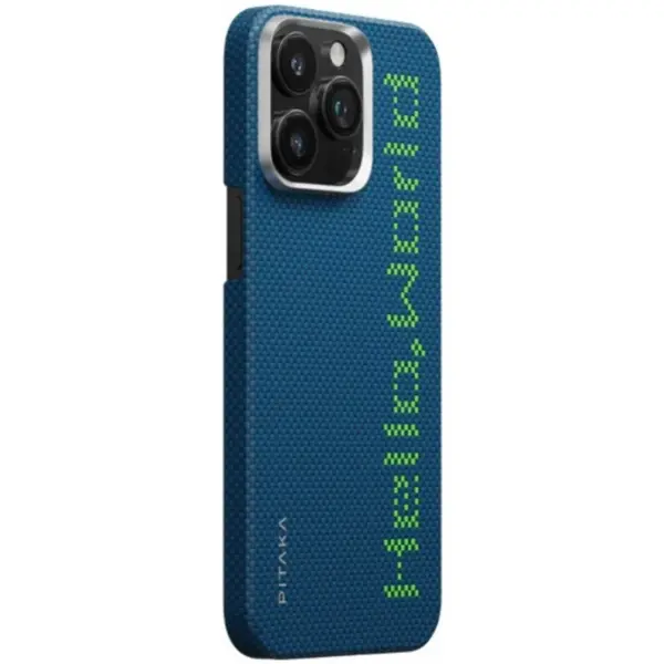 Pitaka Husa Pitaka iPhone 16 Pro Max MagEZ Tacticle Woven MagSafe Hello World