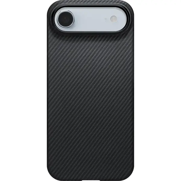 Pitaka Husa Pitaka pentru iPhone 17 Air MagEZ 7, MagSafe, Ultra-Slim, Negru/Gri