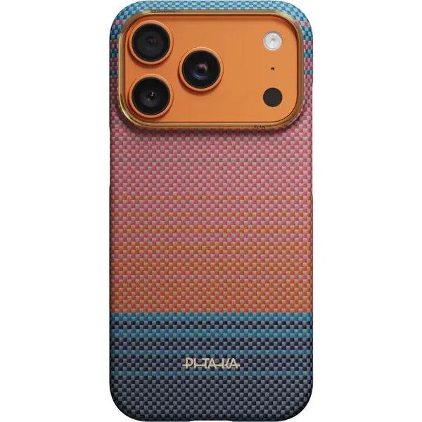 Pitaka Husa Pitaka pentru iPhone 17 Pro, PitaTap™ Edge Case, California Dream 04