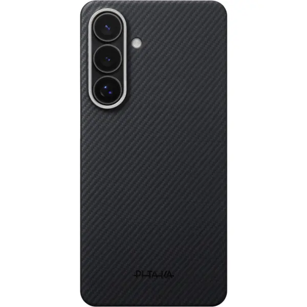 Pitaka Husa Pitaka pentru Samsung Galaxy S26 Plus, Edge Ultra-Slim Case, Negru/Gri