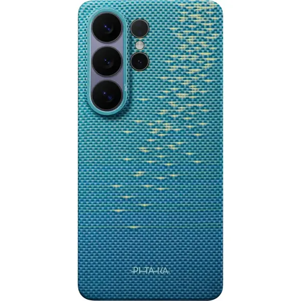 Pitaka Husa Pitaka pentru Samsung Galaxy S26 Ultra, Glints of Gold, Edge, Albastru