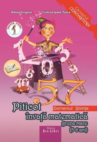 Piticot invata matematica. Grupa mare | Adina Grigore, Cristina Ipate-Toma
