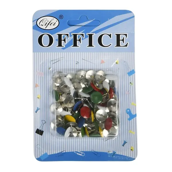 Piuneze Office Cover 5020, 10 mm, diverse culori, blister 80 bucati