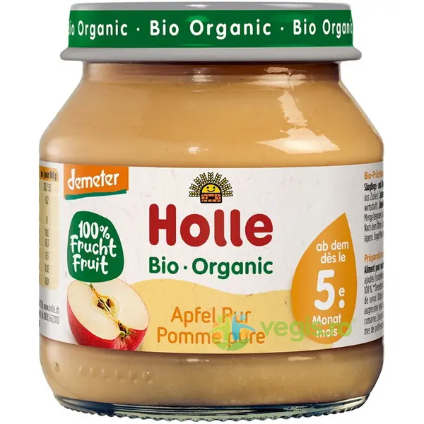 Piure de Mere pentru Copii +5 Luni Demeter Ecologic/Bio 125g