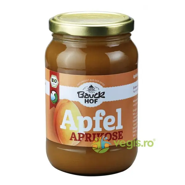 Piure de Mere si Caise Ecologic/Bio 360g