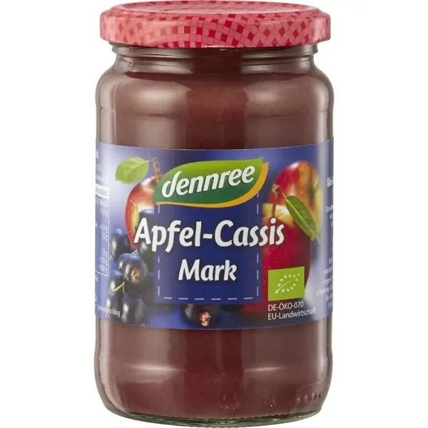 Piure de mere si coacaze, eco - 360 g