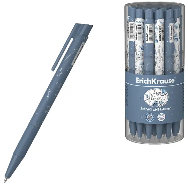 Pix automat Erich Krause Frozen Beauty - Matic Grip, 0.7 mm, sortiment