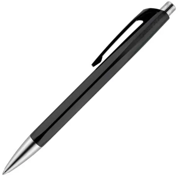 Pix automatic Caran d'Ache 888 Infinite Black – Albastru, 0.7 mm