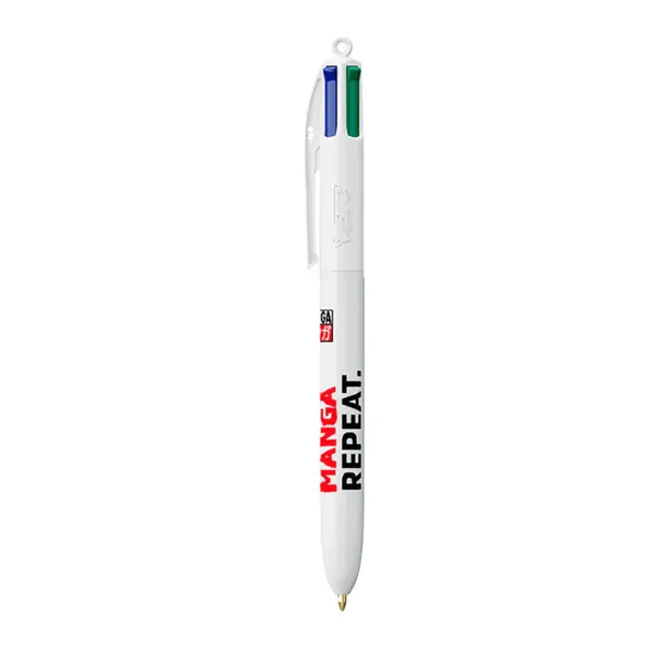 Pix Bespoke - Eat Sleep Manga Repeat - Stylo BIC 4 culori