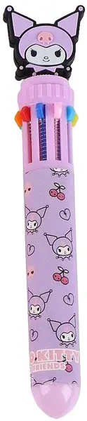 Pix cu bilă Cerda Hello Kitty - Kuromi, 10 culori
