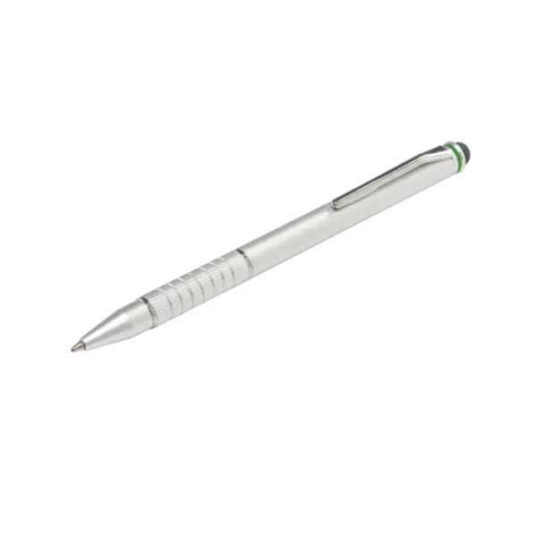 Pix cu bila Leitz Stylus 2 in 1 argintiu pentru touchscreen cu click Pix cu bila Leitz Stylus 2 in 1 argintiu pentru touchscreen cu click