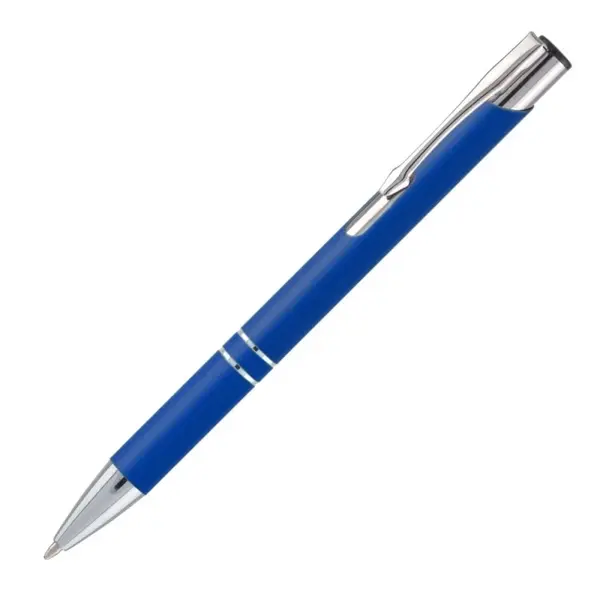 Pix cu bila Office-Cover Cosko Soft 1.0 mm, cu mecanism, corp metalic catifelat, pentru personalizare