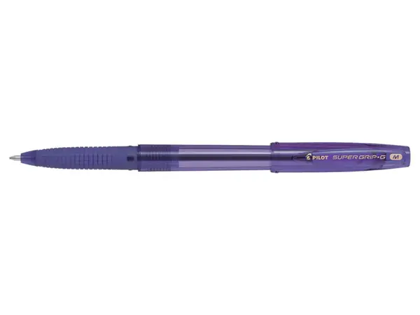 Pix cu bila Pilot Supergrip G diverse culori neon 1.0 mm cu capac Pix cu bila Pilot Supergrip G diverse culori neon 1.0 mm cu capac violet