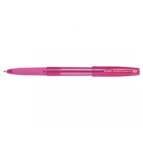 Pix cu bila Supergrip G Pilot 1.0 mm varf gros cu capac roz