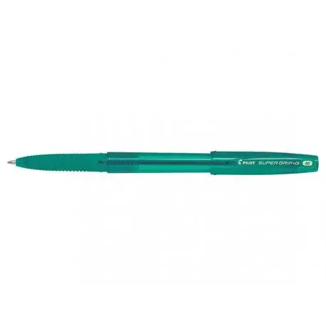 Pix cu bila Supergrip G Pilot 1.0 mm varf gros cu capac verde inchis