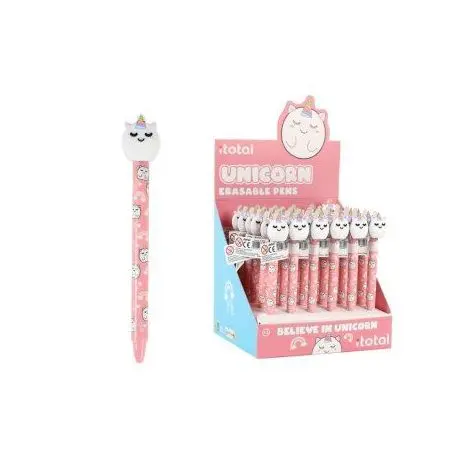 Pix cu gel erasable, cu unicorni