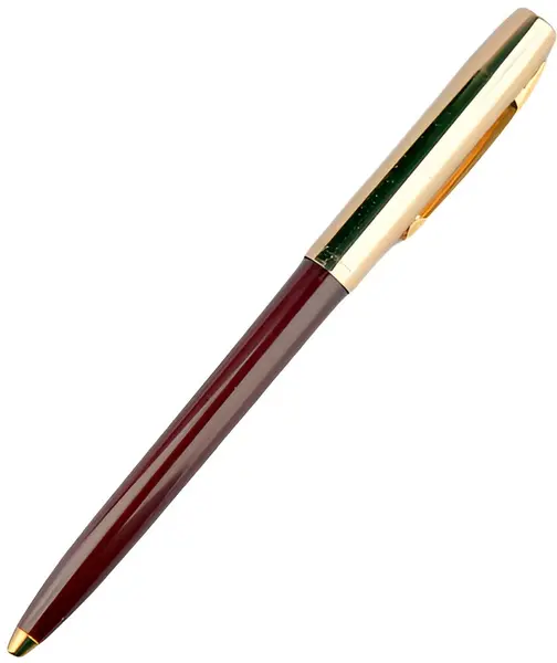 Pix Fisher Space Pen Cap-O-Matic - 775 Brass, vișiniu și auriu