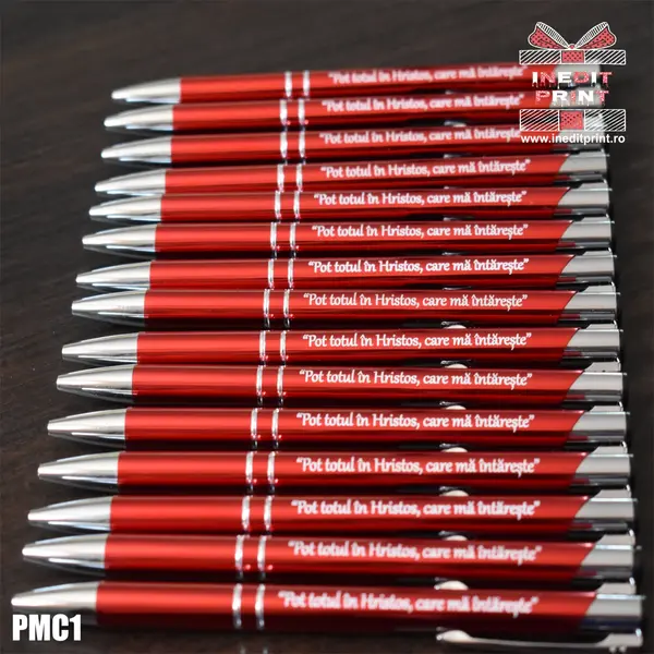 Pix metalic personalizabil prin gravare laser PMC1 Negru