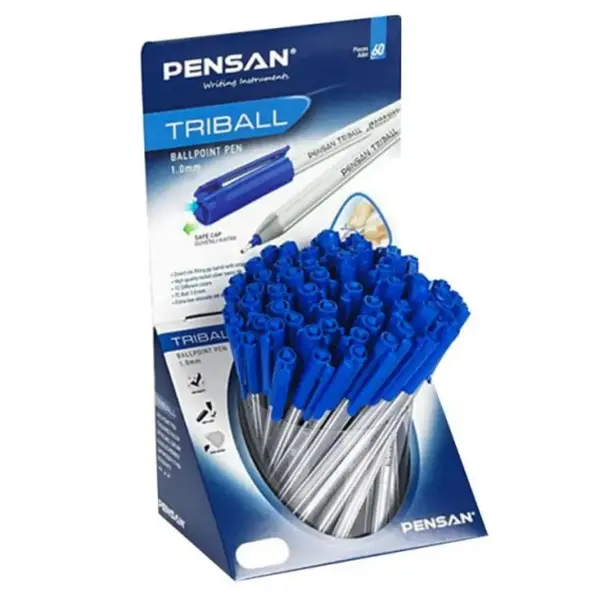 Pix Pensan Triball 60 display albastru - engros
