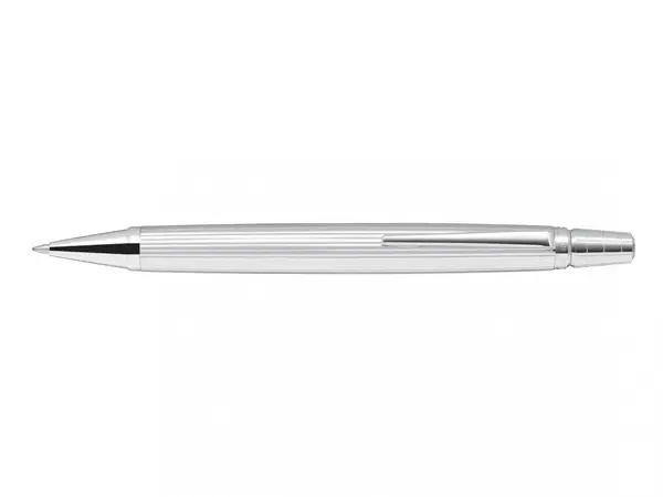 Pix retractabil Raiz Pilot 0.7mm varf mediu corp argintiu Pix retractabil Pilot Raiz 0.7mm argintiu