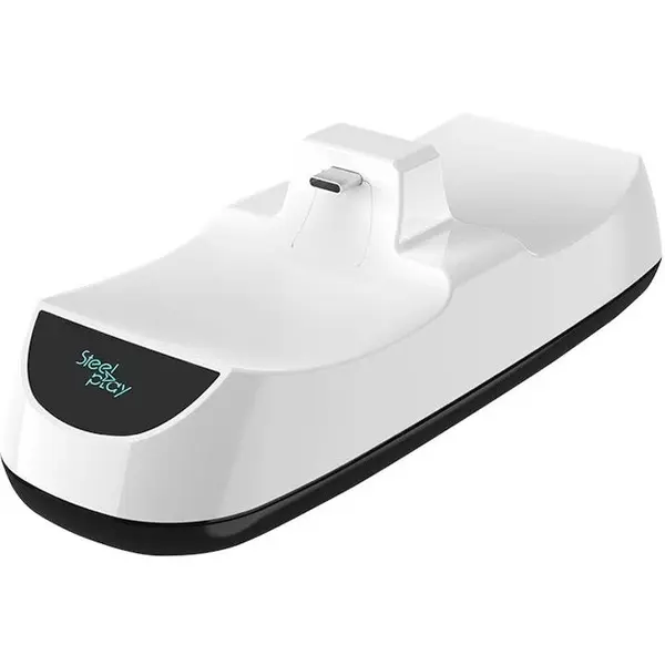 Pixminds Accesoriu Dual Charging Dock Steelplay pentru Controller PlayStation 5