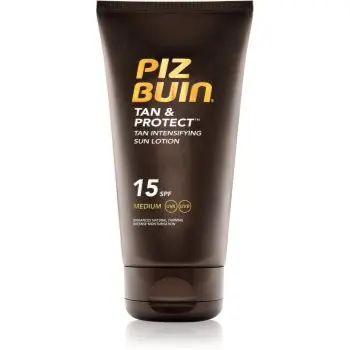 Piz Buin Tan & Protect Lotiune cu protectie solara pentru accelerarea bronzului SPF 15