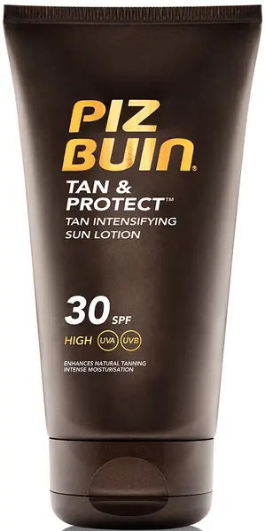 Piz Buin Tan & Protect Loțiune de protecție solară pentru bronzare intensă, SPF30, 150 ml