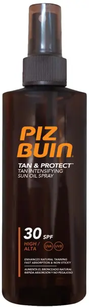 Piz Buin Tan & Protect Ulei spray pentru bronzare rapidă, SPF30, 150 ml