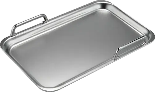 Placa BOSCH Teppan Yaki HEZ390512, 37x25cm (Argintiu)