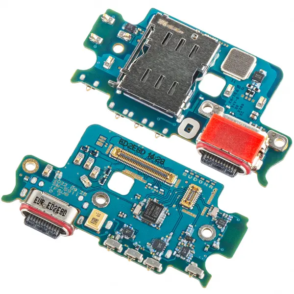 Placa cu Conector Incarcare - Microfon - Modul Cititor SIM Samsung Galaxy S23 S911, Swap GH96-15629A