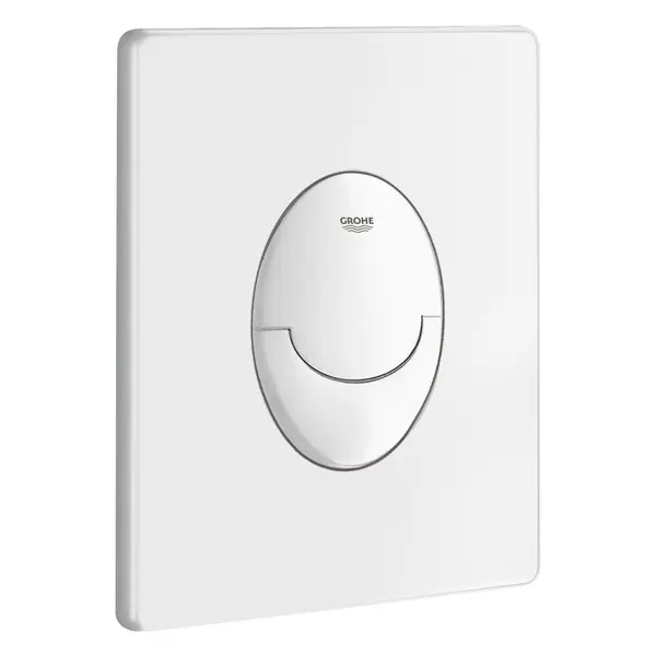 Placa de actionare Grohe Skate Air 38505SH0, dubla actionare, instalare verticala, Alb