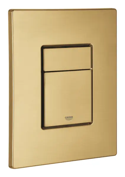 Placa de actionare Grohe Skate Cosmopolitan, actionare cu dubla spalare, Auriu