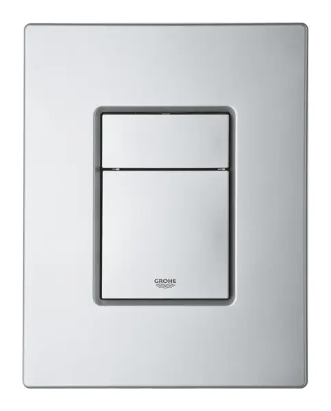 Placa de actionare Grohe, Skate Cosmopolitan Anti-fingerprint, dubla actionare, verticala, 156 x 197, anti-amprenta, crom mat