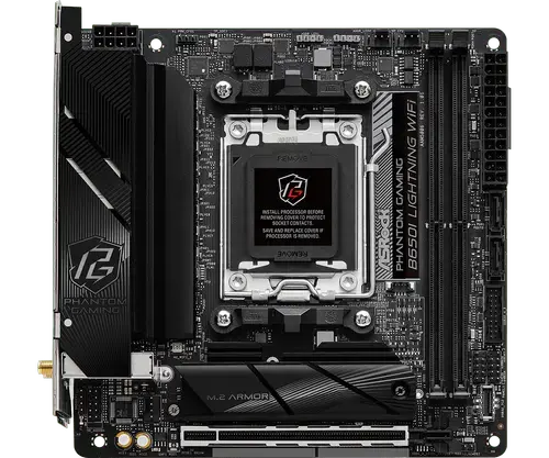 Placa de baza ASRock B650I LIGHTNING WIFI, DDR5, AM5, AMD B650, mITX