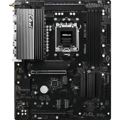 Placa de baza ASRock B850 Pro-A WiFi, AMD B850, AM5, DDR5, ATX