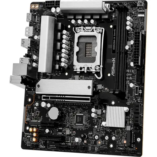 Placa de baza ASRock B860M-X GEN5, Intel B860, LGA 1851, mATX, DDR5