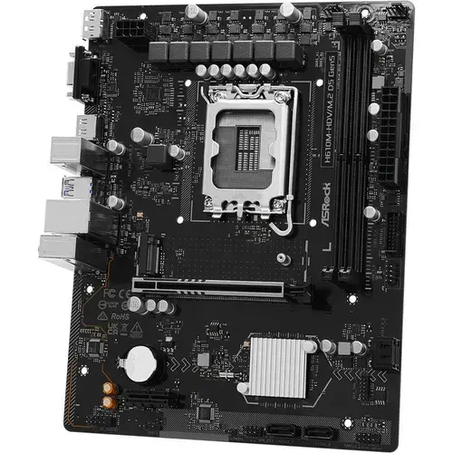 Placa de baza ASRock H610M-HDV/M.2 D5 GEN5, Intel H610, LGA 1700, mATX