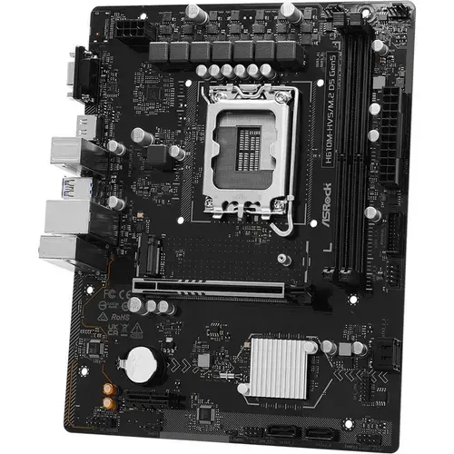 Placa de baza ASRock H610M-HVS/M.2 D5 GEN5, Intel H610, LGA 1700, mATX