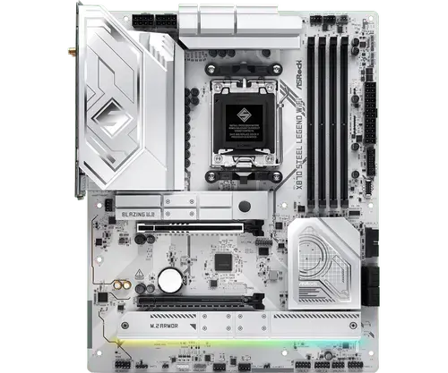Placa de baza ASRock X870 Steel Legend WiFi, AMD X870, AM5, ATX, DDR5