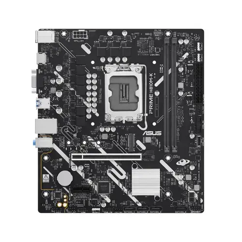 Placa de baza ASUS PRIME H810M-K, Intel H810, LGA 1851 (Socket V1), micro ATX
