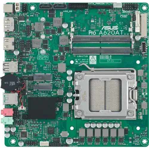 Placa de baza ASUS PRO A620AT-CSM, AMD A620, Socket AM5, mATX