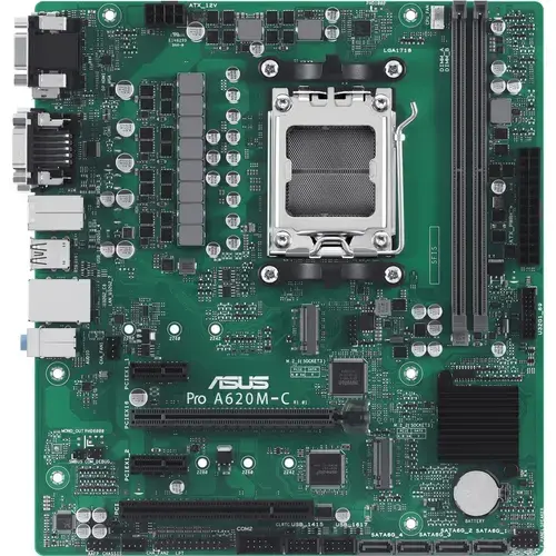 Placa de baza ASUS PRO A620M-C-CSM, AMD A620, Socket AM5, micro ATX