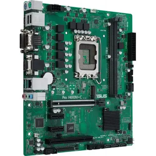 Placa de baza ASUS PRO H610M-C-CSM, mATX, Socket LGA 1700, DDR5