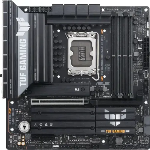 Placa de baza ASUS TUF GAMING B860M-PLUS WIFI, Intel B860, LGA 1851, DDR5, mATX